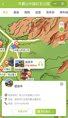 秦皇岛景区手绘地图智慧导览和语音结合，让景区“活”起来